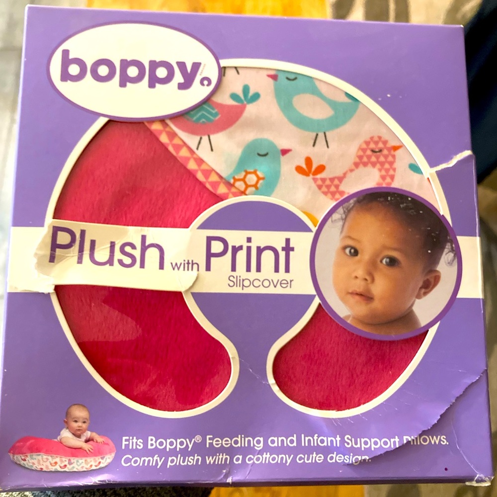 Boppy Plush Slip Cover